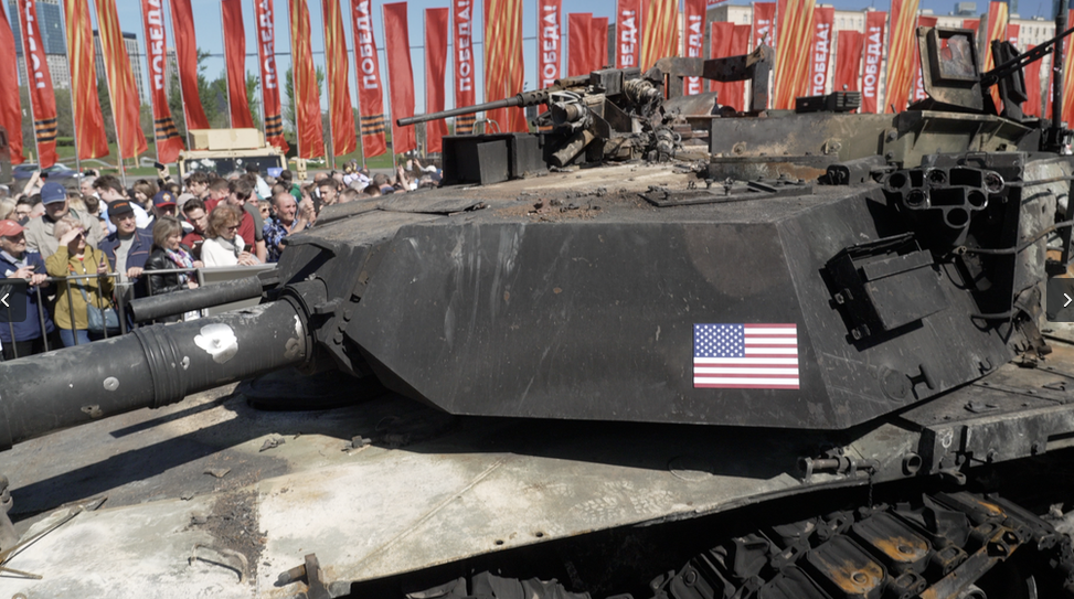 US gifted Main Battle Tank captured by Russia