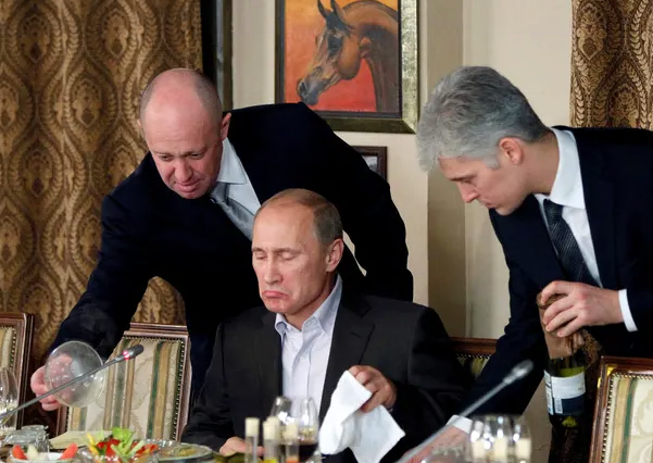 Yevgeny Prigozhin and Putin